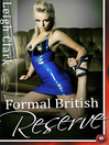 Formal British Reserve (eBook)
